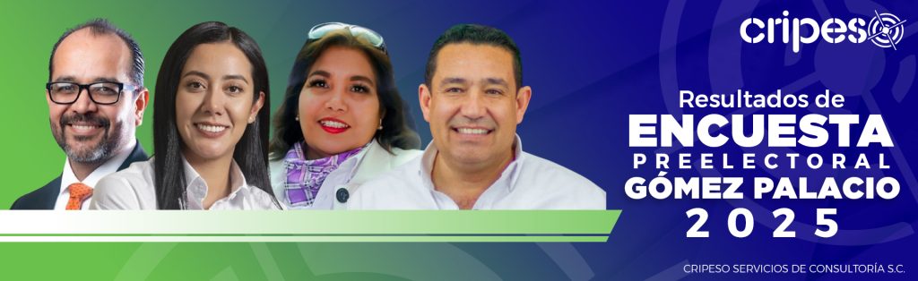 Resultados de la Encuesta en Gómez Palacio: Escuchando la opinión de la ciudadanía.